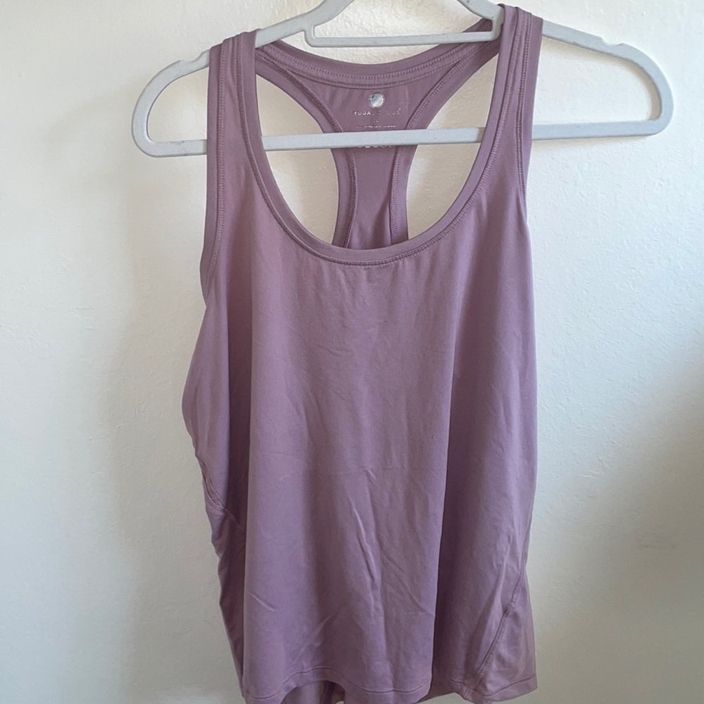 Yogalicious pink/purple racerback